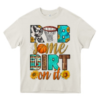Cream rub some dirt on it basketball Heavy Core Tee - HRA Design Shop