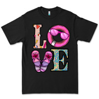 Black love summer Premium Tee - CowhideDigitalArt