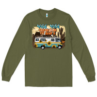 Army Green wild wild west Long Sleeve Tee - NancyCooperArtShop