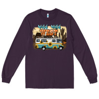 Plum wild wild west Long Sleeve Tee - NancyCooperArtShop