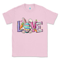 Bubblegum Pink love easter Classic Tee - MaliasSmallBusiness