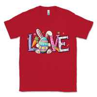 Red love easter Classic Tee - MaliasSmallBusiness