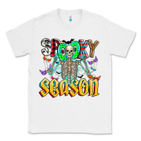 White Spooky Season Classic Tee - CowhideDigitalArt