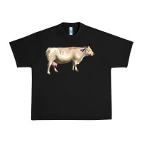 Black charolais cattle Urban Heavy Tee - LillyAllenDesigns