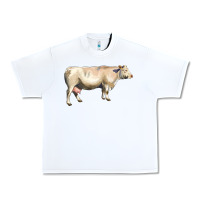 White charolais cattle Urban Heavy Tee - LillyAllenDesigns
