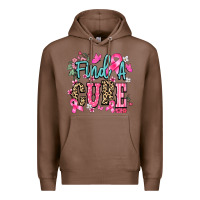 Chestnut Find a cure Cancer Awareness Premium Hoodie - HowdyJamesFarm