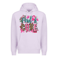 Lilac Find a cure Cancer Awareness Premium Hoodie - HowdyJamesFarm