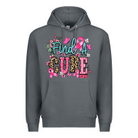 Rock Find a cure Cancer Awareness Premium Hoodie - HowdyJamesFarm