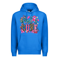 True Royal Find a cure Cancer Awareness Premium Hoodie - HowdyJamesFarm