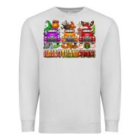 Dove Grey Hallothanksmas trucks Premium Sweatshirt - texasbilliewilder