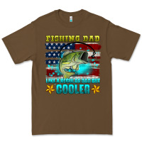 Cacao fishing dad like a regular dad but cooler Premium Tee - HRA Design Shop