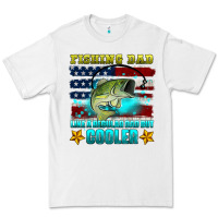 White fishing dad like a regular dad but cooler Premium Tee - HRA Design Shop
