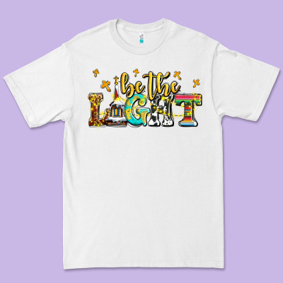 Be The Light Premium Tee Designed By Adodesignshop