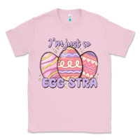 Bubblegum Pink i'm just so egg stra Classic Tee - MaliasSmallBusiness