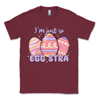 Burgundy i'm just so egg stra Classic Tee - MaliasSmallBusiness