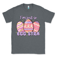 Charcoal Heather i'm just so egg stra Classic Tee - MaliasSmallBusiness