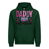 Forest Green daddy is my valentine Urban Hoodie - OliviaCreatesArt