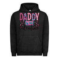 Pigment Black daddy is my valentine Urban Hoodie - OliviaCreatesArt