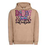 Pigment Burro daddy is my valentine Urban Hoodie - OliviaCreatesArt