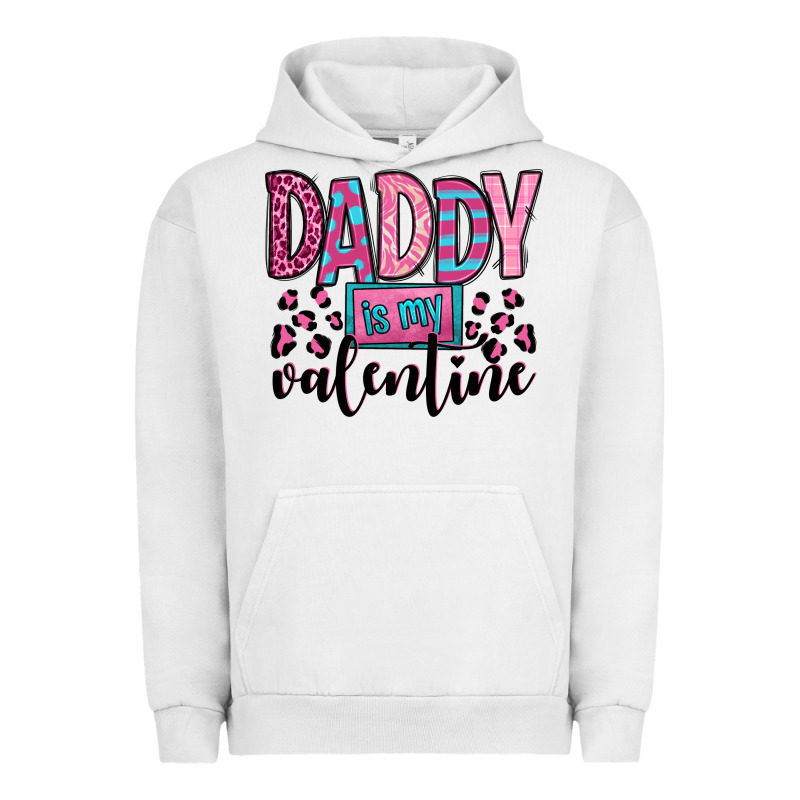 Daddy Is My Valentine Urban Hoodie by OliviaCreatesArt | Teevron