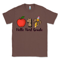 Chestnut hello first grade leopard 3200x2400 Classic Tee - AdoDesignShop