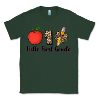 Sports Green hello first grade leopard 3200x2400 Classic Tee - AdoDesignShop