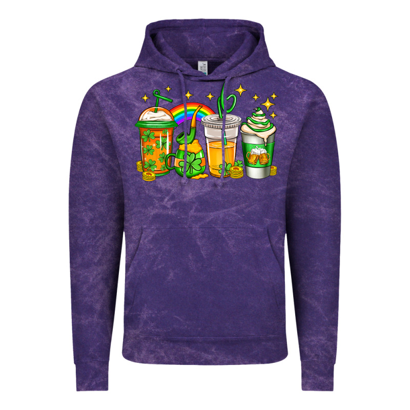 St Patricks Day Coffee Vintage Hoodie by Jasminsmagicworld | Teevron