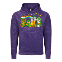 Cloud Purple st patricks day coffee Vintage Hoodie - Jasminsmagicworld