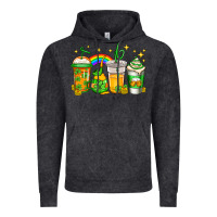 Vintage Black st patricks day coffee Vintage Hoodie - Jasminsmagicworld