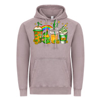 Vintage Zinc st patricks day coffee Vintage Hoodie - Jasminsmagicworld