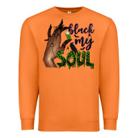 Carrot Black my soul Premium Sweatshirt - NancyCooperArtShop