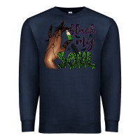 Navy Black my soul Premium Sweatshirt - NancyCooperArtShop