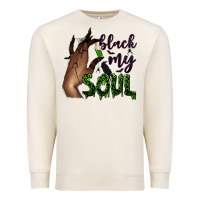 Sandshell Black my soul Premium Sweatshirt - NancyCooperArtShop