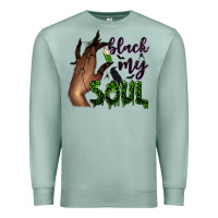 Seafoam Black my soul Premium Sweatshirt - NancyCooperArtShop
