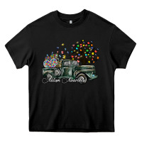 Black autism awareness Heavy Core Tee - SublimationCraftShop