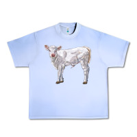 Grape Ice charolais calf Urban Heavy Tee - LillyAllenDesigns