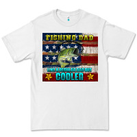 White fishing dad like a regular but cooler Premium Tee - HRA Design Shop