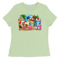 Matcha travel coffee cups Ladies Tee - Zillion Design Studio