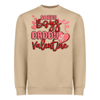Mushroom sorry boys daddy is my valentine Heavyweight Sweatshirt - MaliasSmallBusiness