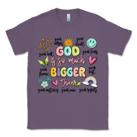 Lavender god is so much bigger than malia Classic Tee - MaliasSmallBusiness