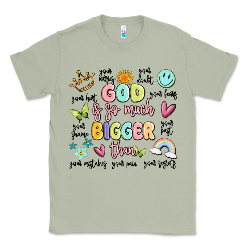 God Is So Much Bigger Than Malia Classic Tee by MaliasSmallBusiness | Teevron