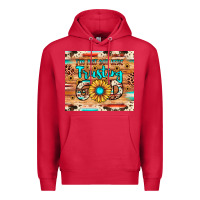 Cardinal i'm just out here trusting god Premium Hoodie - JahusDesignShop