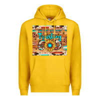 Lemon i'm just out here trusting god Premium Hoodie - JahusDesignShop