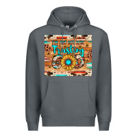 Rock i'm just out here trusting god Premium Hoodie - JahusDesignShop