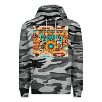 Slate Camo i'm just out here trusting god Premium Hoodie - JahusDesignShop