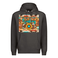Smoke i'm just out here trusting god Premium Hoodie - JahusDesignShop