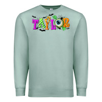 Personalized Halloween Premium Sweatshirt | Teevron