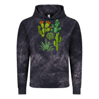 Cloud Black watercolor cactus bundle preview Vintage Hoodie - BarkalooDesign