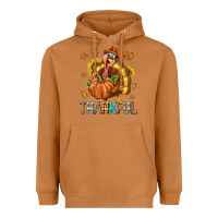 Meerkat Thankful Turkey Heavyweight Hoodie - texasbilliewilder
