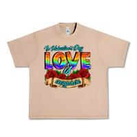 In Valentines Day Love Is Everywhere Urban Heavy Tee | Teevron